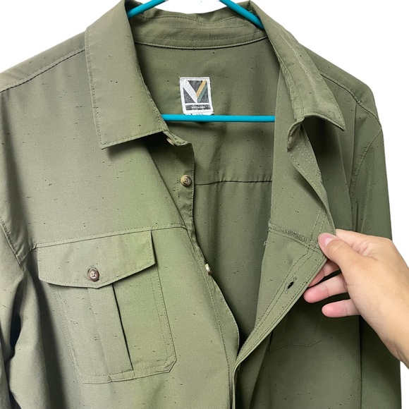 Voyager Men Outdoor Camping Fishing Angler Hunting Long Sleeve Gorpcore Large - Picture 6 of 12